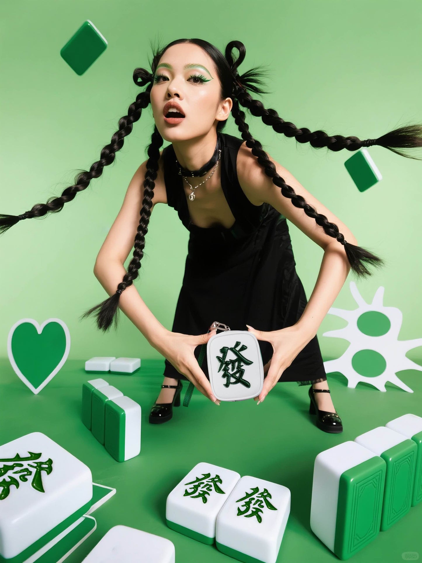 Get Rich Bag (Gift Set) - Mahjong Classic|經典麻將色小發財包(全能穿搭套裝)